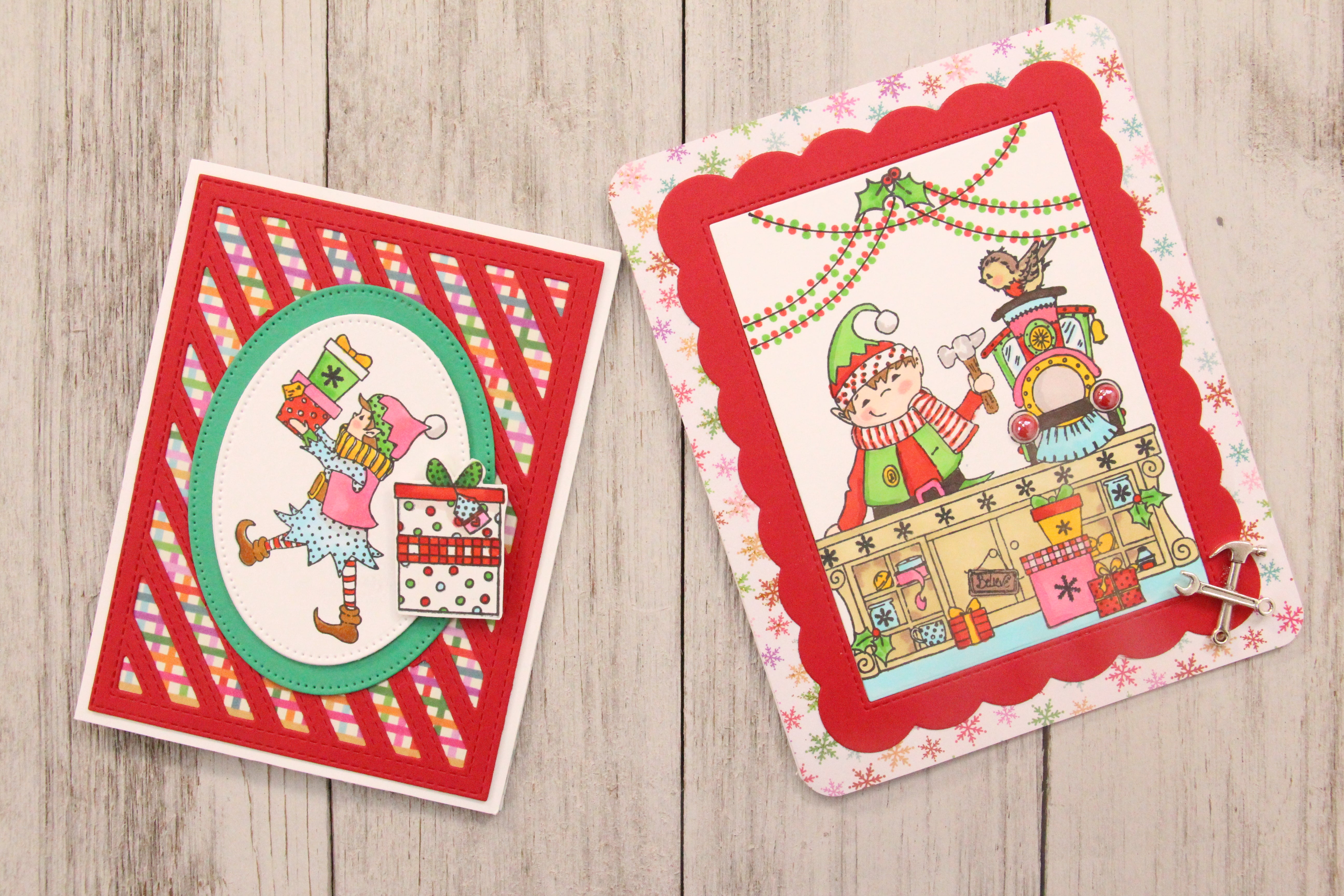 Craft Consortium Made By Elves Cards