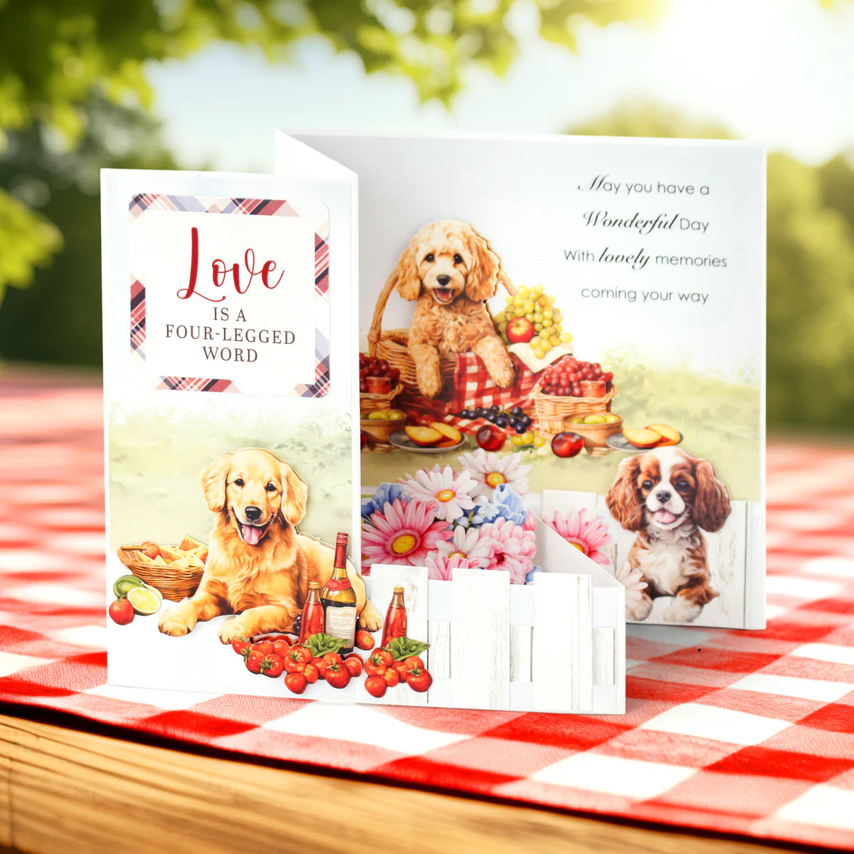 White Side Pop Up Cards & Envelopes 144x144mm, Pack of 12