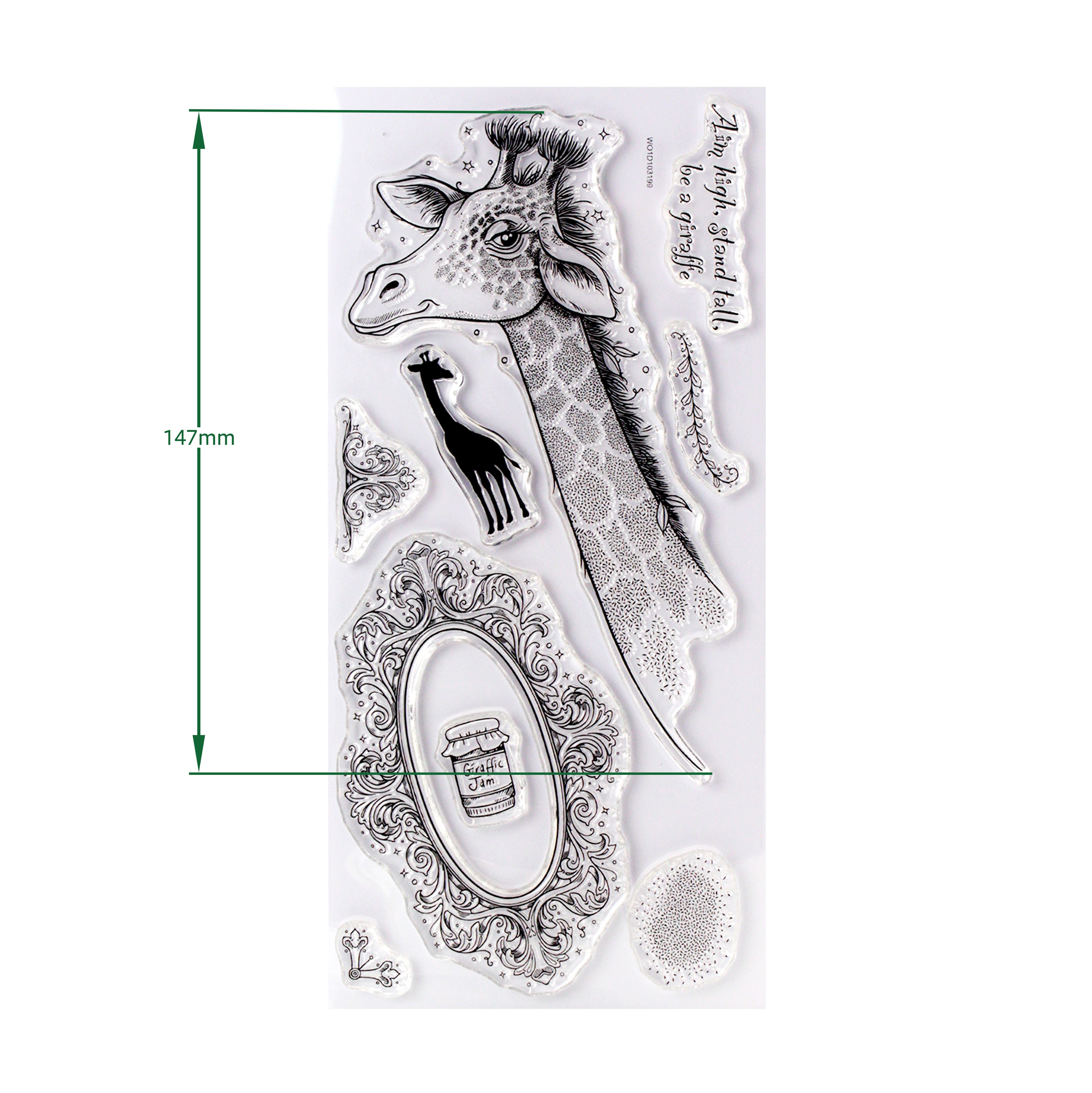 Pink Ink Designs - Giraffic Jam Giraffe, DL Stamp Set