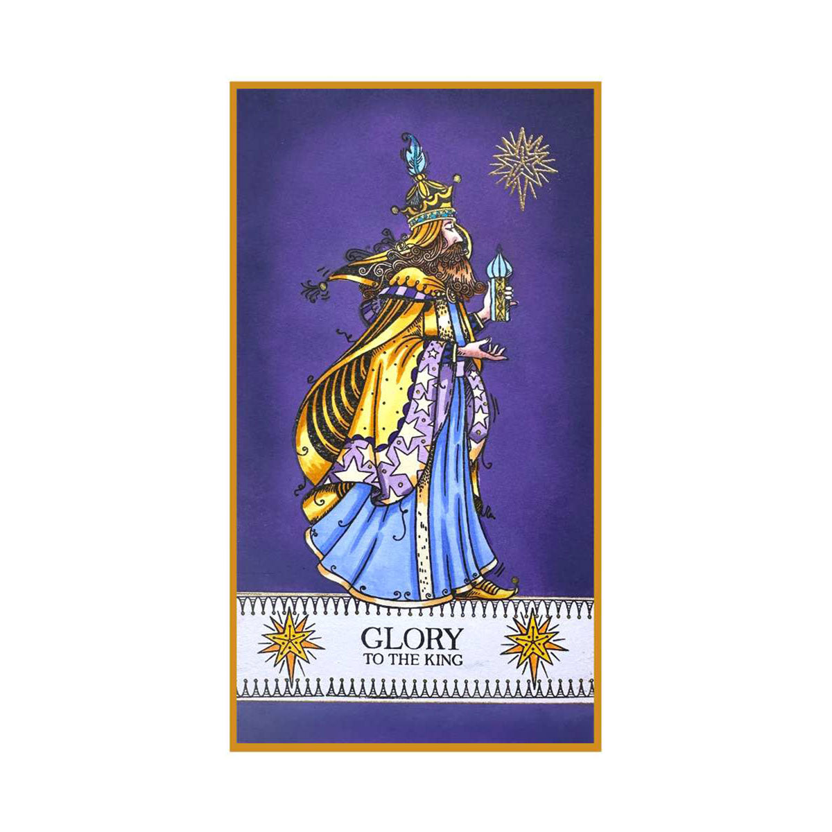 Pink Ink Designs - Aurelius - Christmas King, DL Stamp Set