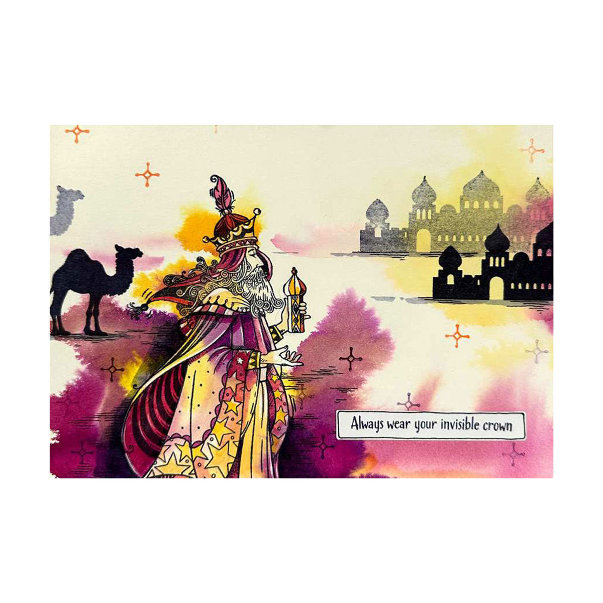 Pink Ink Designs - Aurelius - Christmas King, DL Stamp Set