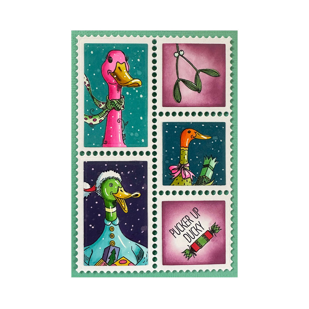 Pink Ink Designs - Duck The Halls, DL Stamp Set