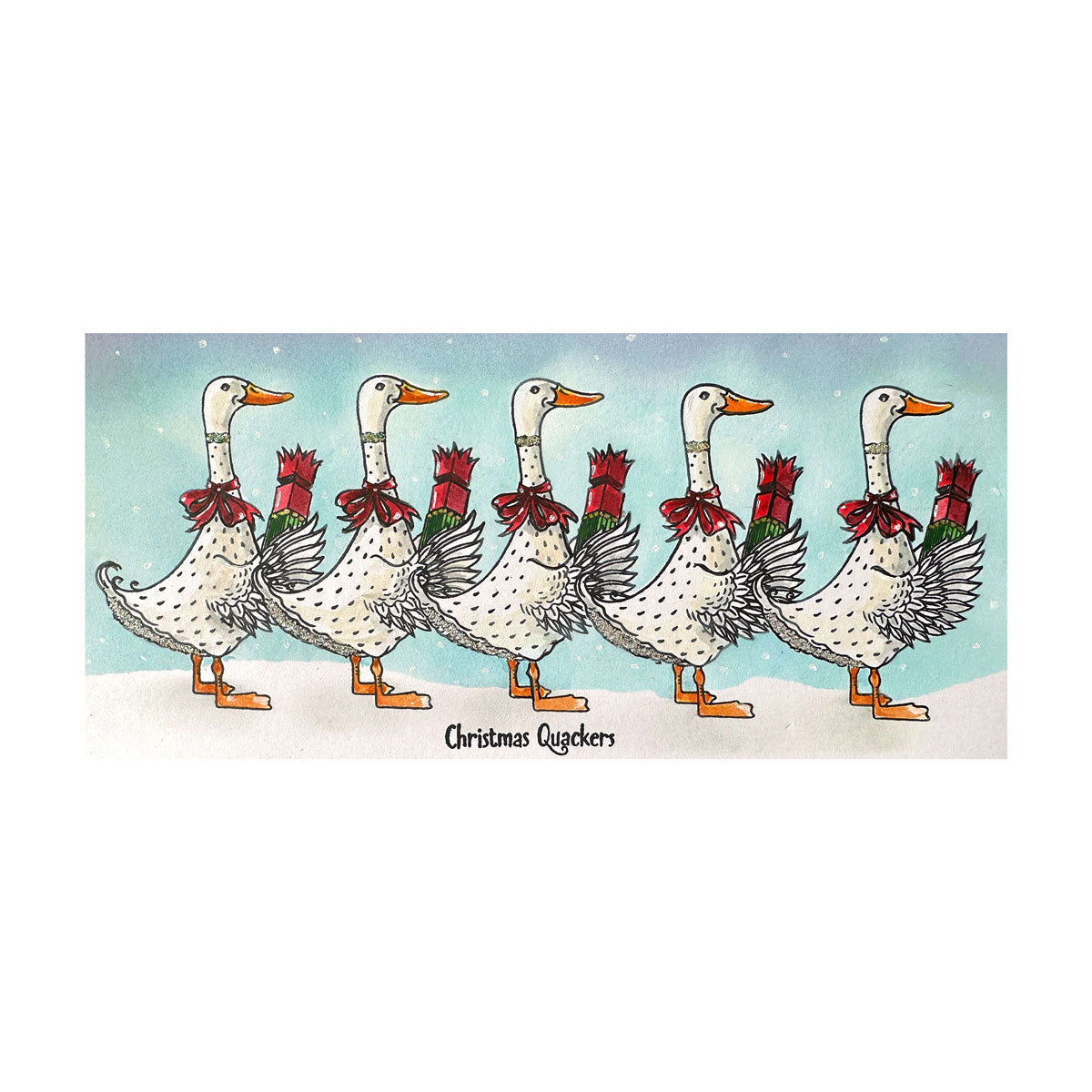 Pink Ink Designs - Duck The Halls, DL Stamp Set