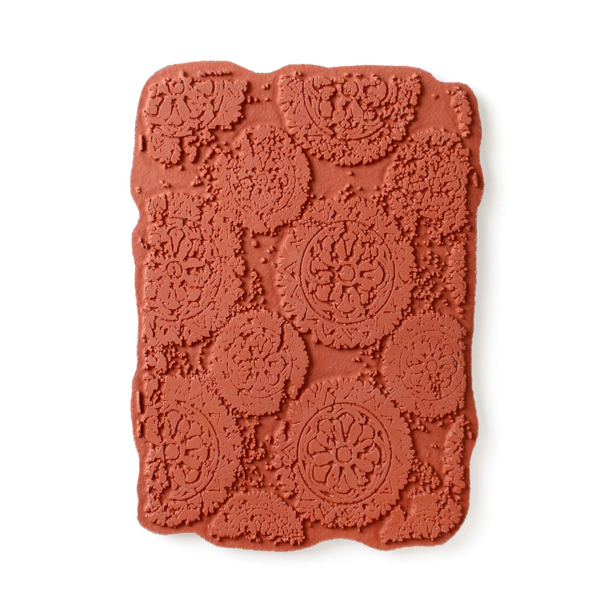 Distressed Mandala Pre Cut Rubber Stamp by Andy Skinner