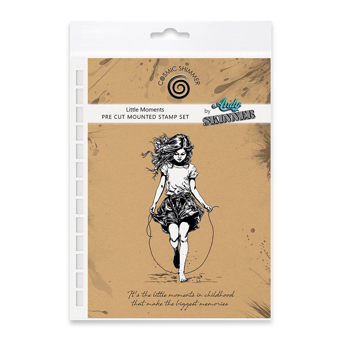 Little Moments Pre Cut Rubber Stamp Set by Andy Skinner