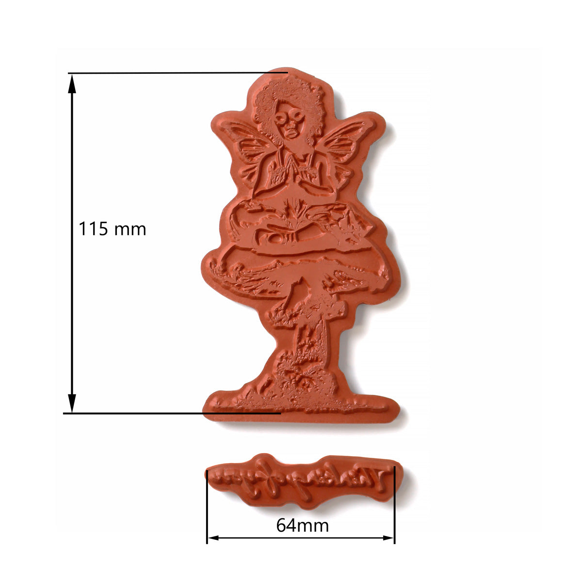 Cosmic Shimmer Thinking of You Pre Cut Rubber Stamp Set by Andy Skinner