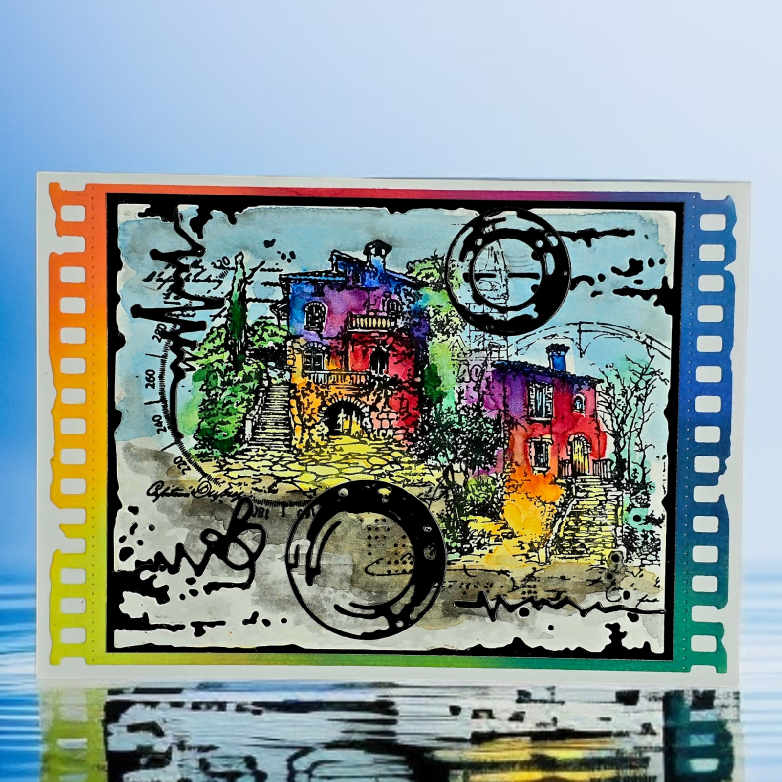 AALL and Create - A6 Stamp Set - Stone & Ink