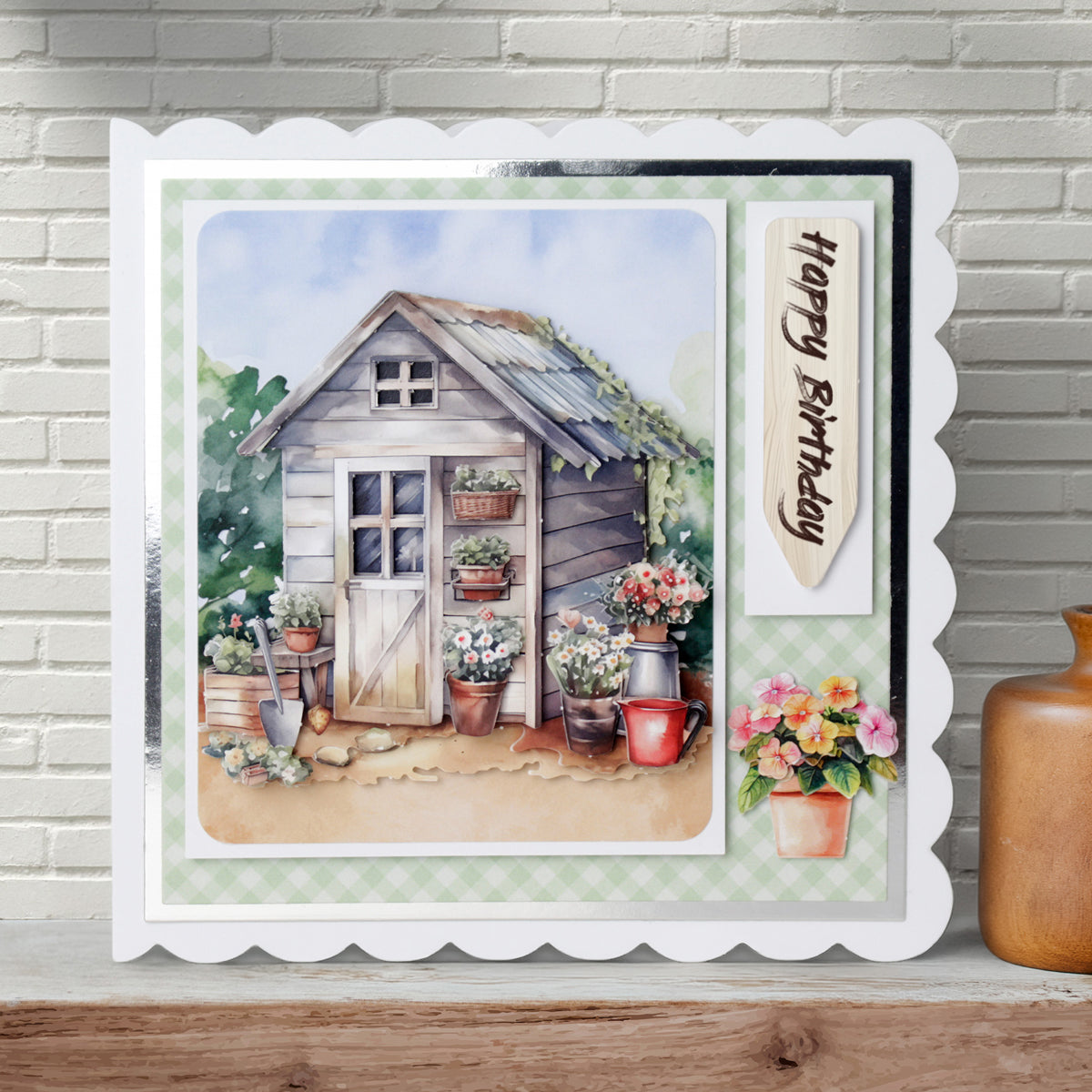 Die Cut Decoupage – Summer Shed (pack of 3)
