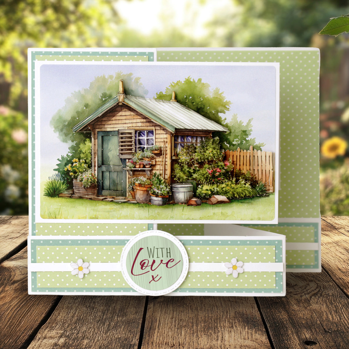 Die Cut Decoupage – Garden Room Retreat (pack of 3)