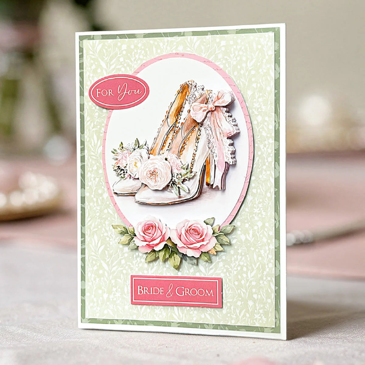 Die Cut Decoupage – Wedding Shoes (pack of 3)