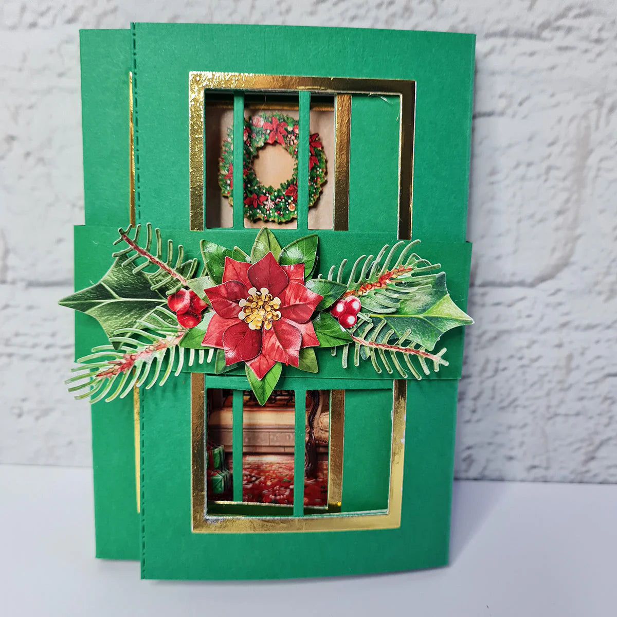 Katy Sue Designs Die Cut Decoupage – Deck the Halls (pack of 12)