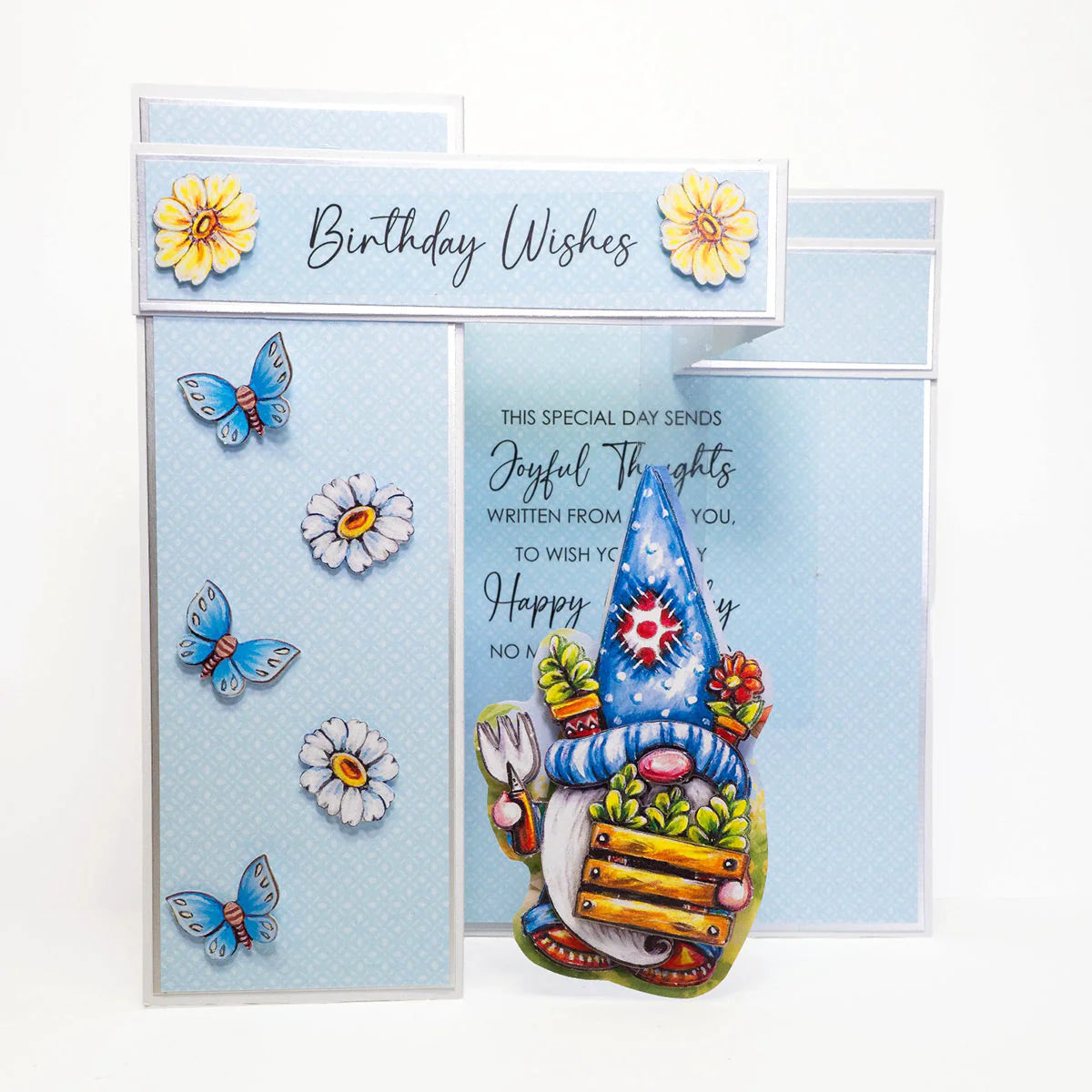 Die Cut Decoupage – Garden Gnomes (Pack of 12)