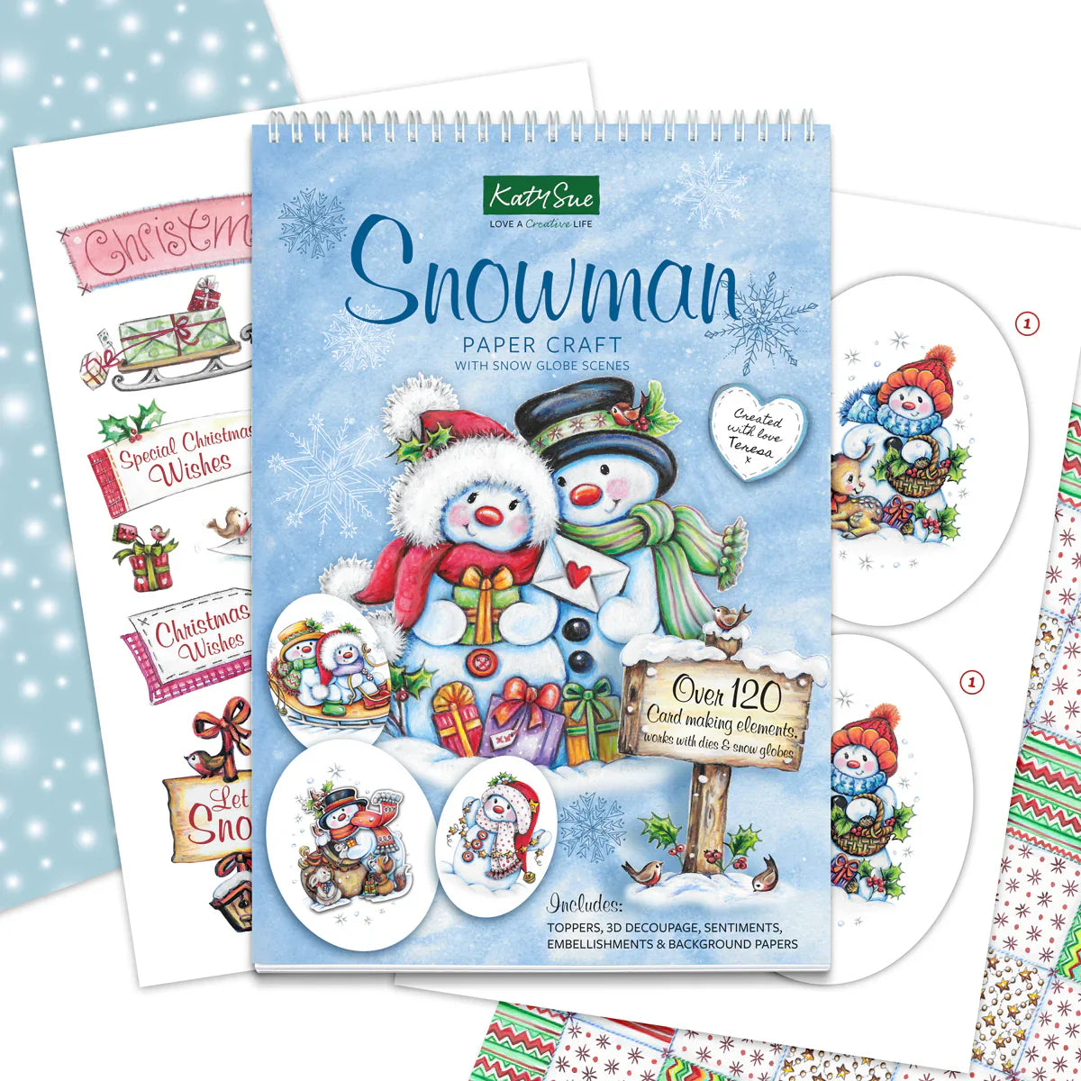 Snowman Paper Craft Pad