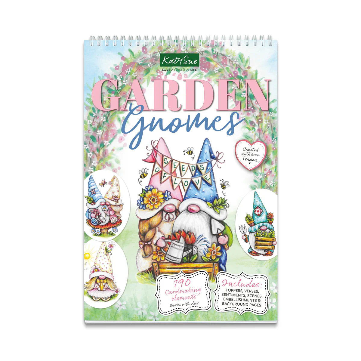 Garden Gnomes Paper Craft Pad
