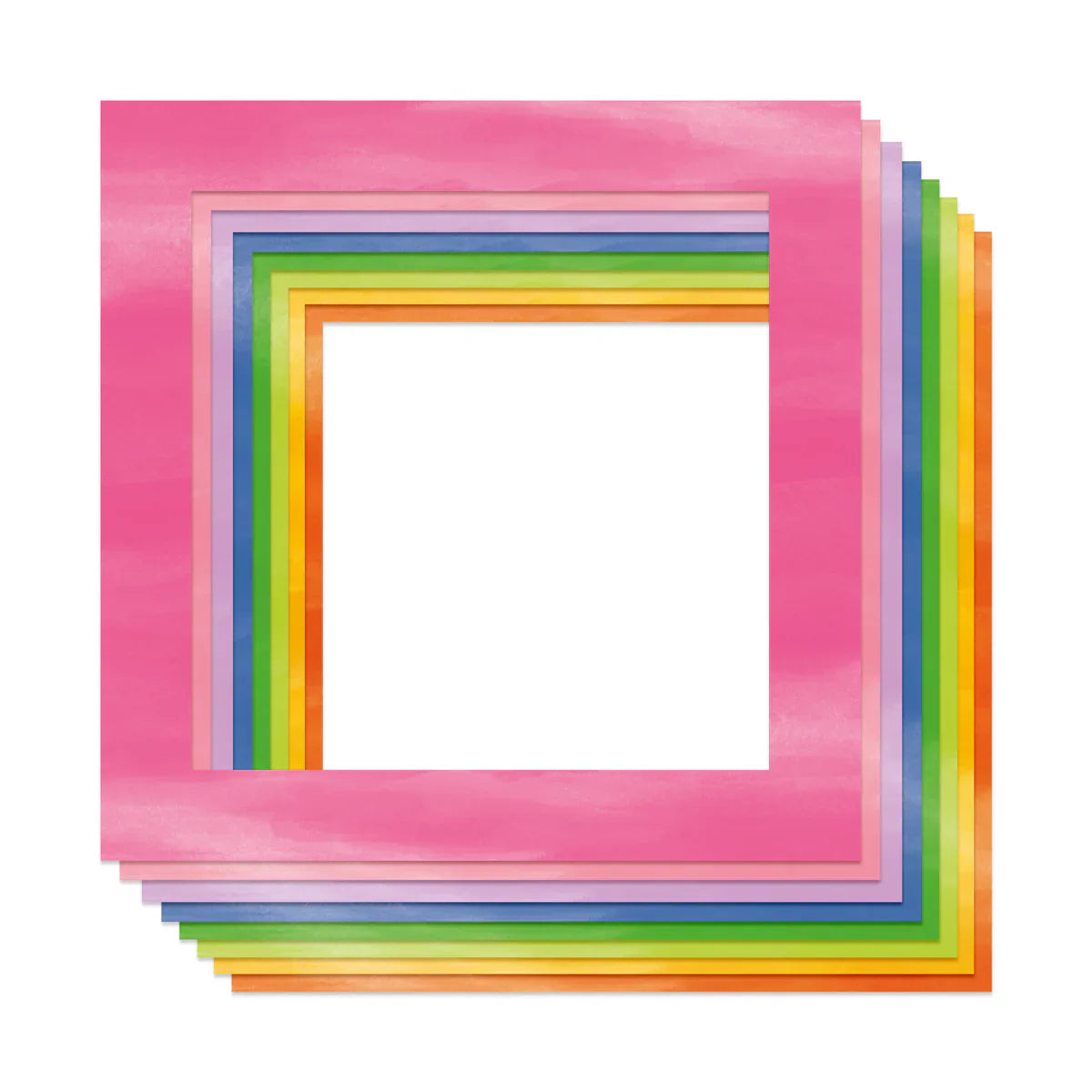 Printed Picture Frame Mounts & Sentiments, 8 Colours