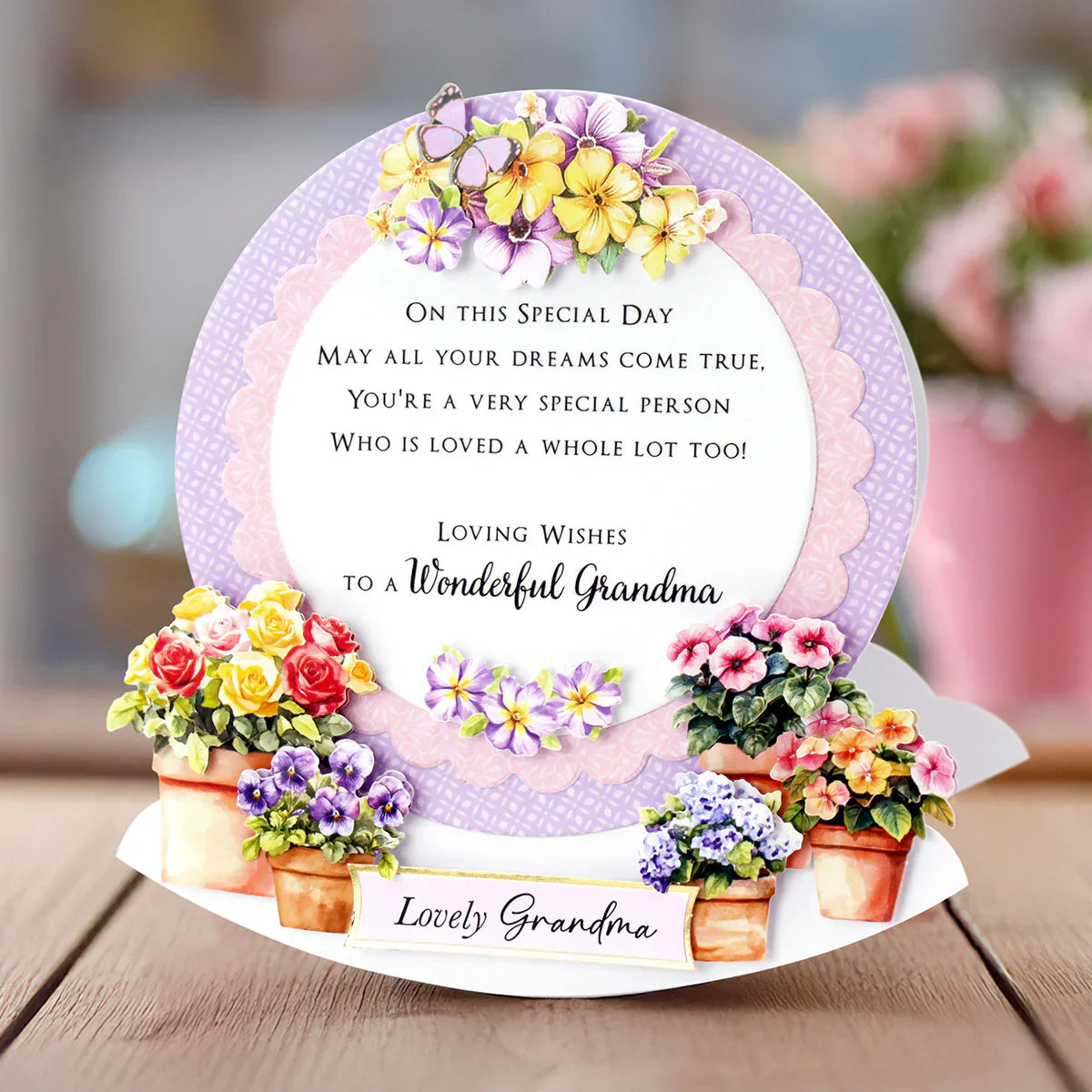 Foiled Relatives Banners Selection, 96 Sentiments