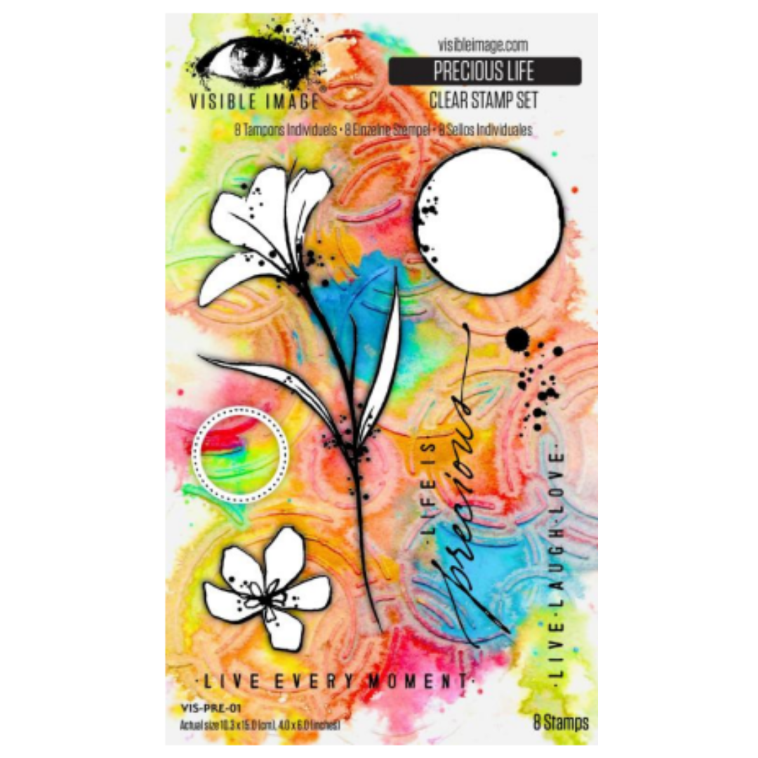 Visible Image Precious Life 4in x 6in Stamp Set