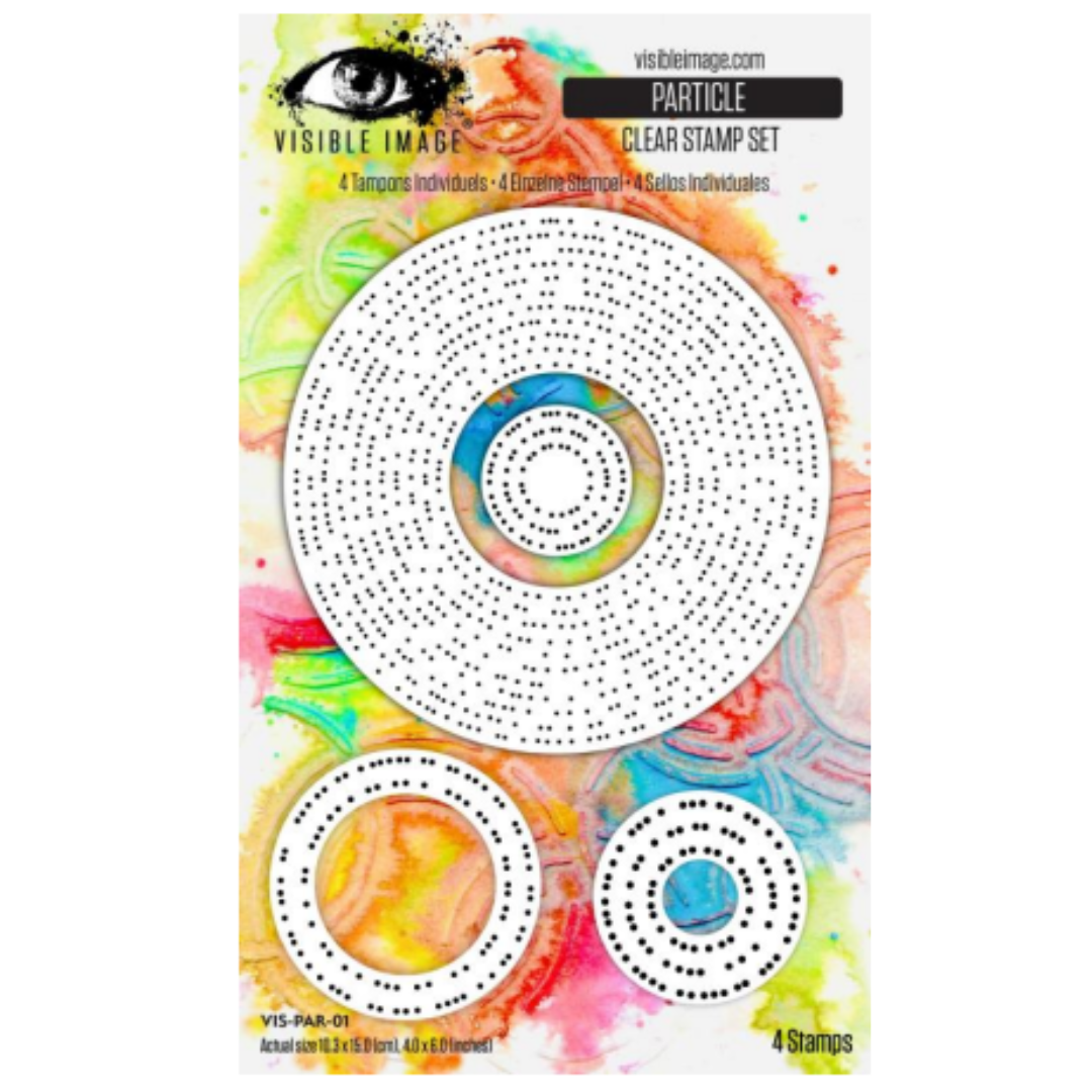 Visible Image Particle 4in x 6in Stamp Set