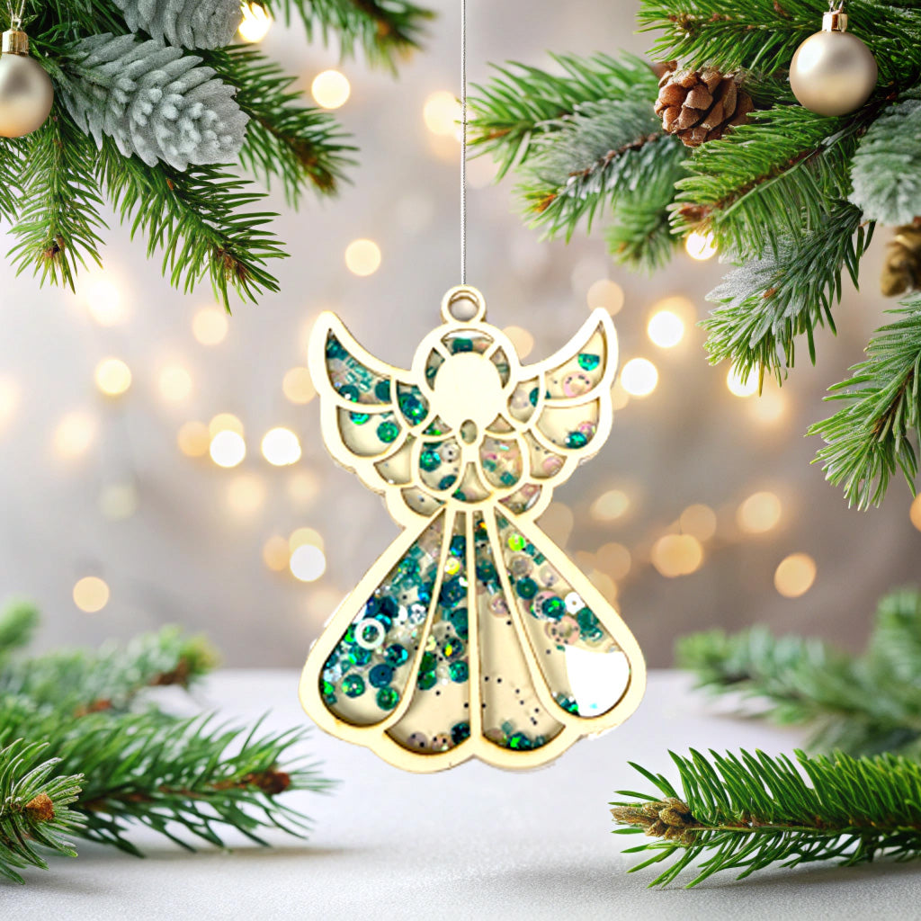 CrafTreat 3D Shaker Chipboard - Angel