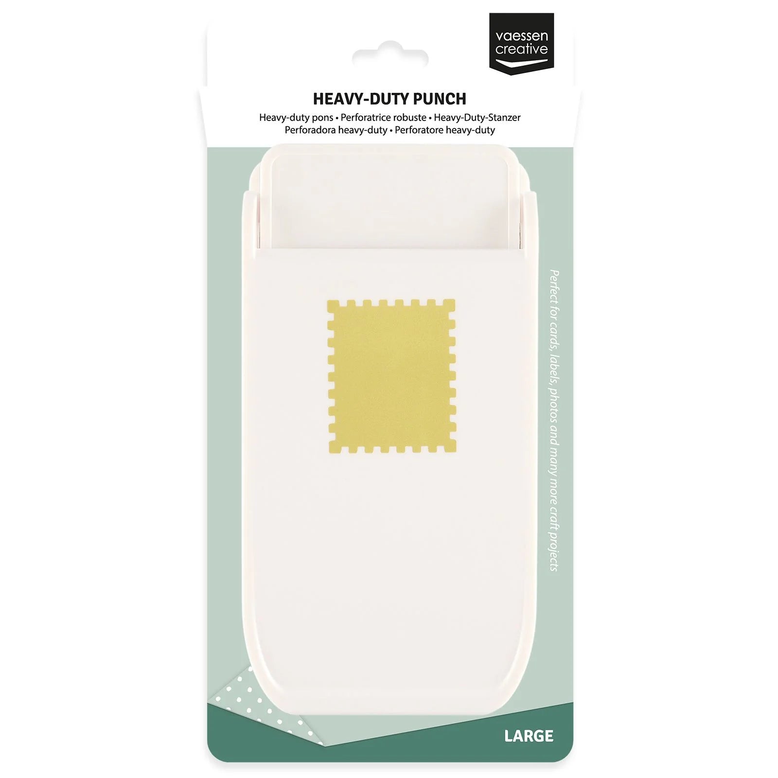 Vaessen Creative • Heavy-Duty Punch Postage Stamp Large