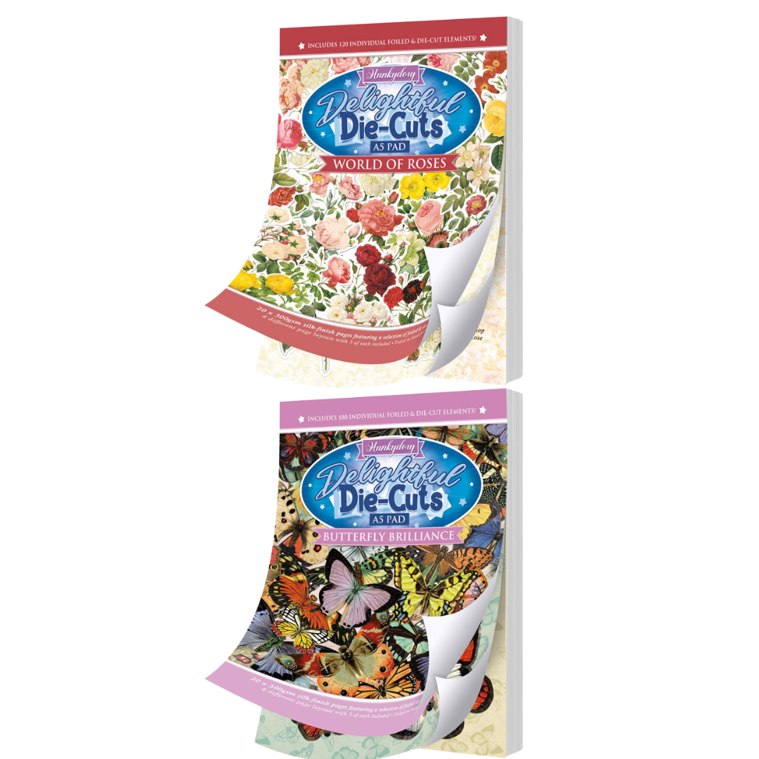 Butterflies and Roses - Delightful Die Cuts Bundle