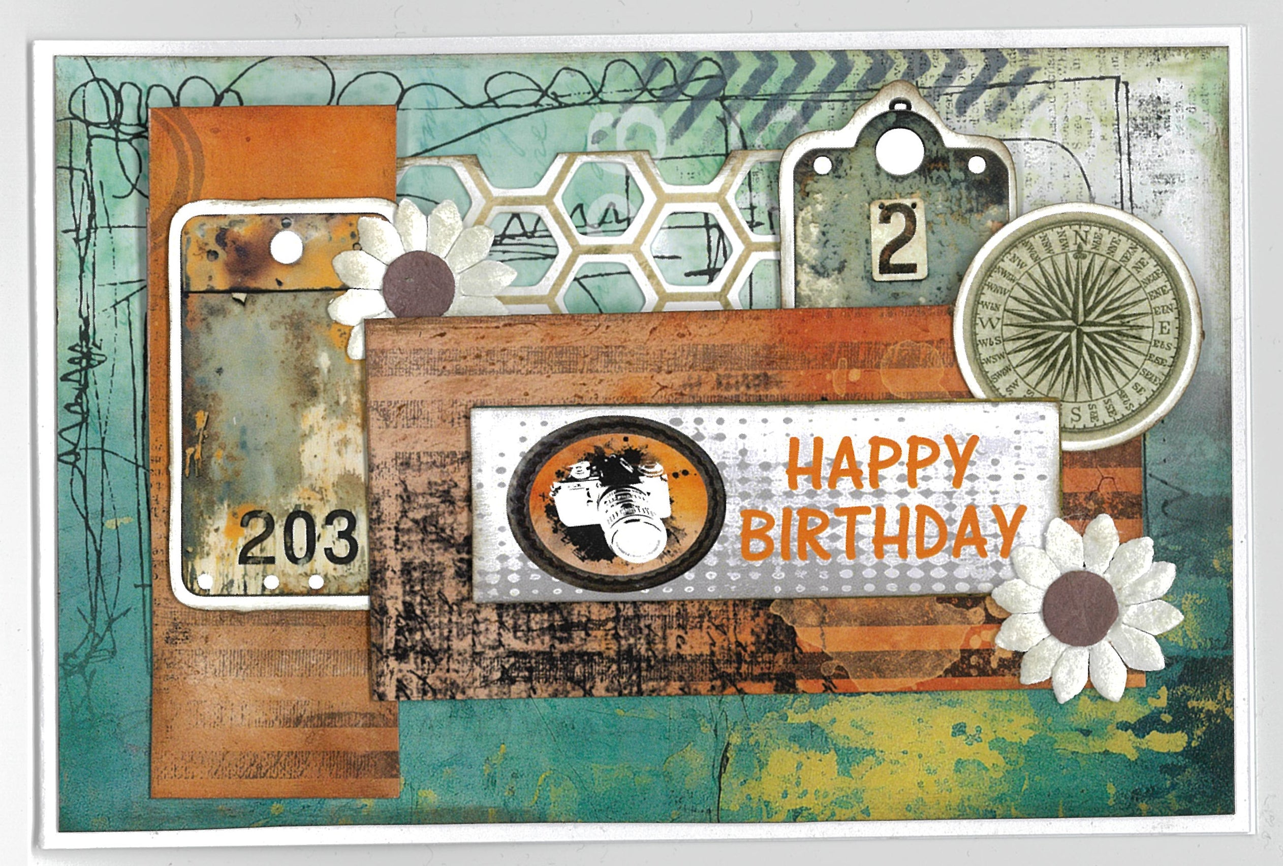 3Quarter Designs Oh Texture 6x4 Card Pack