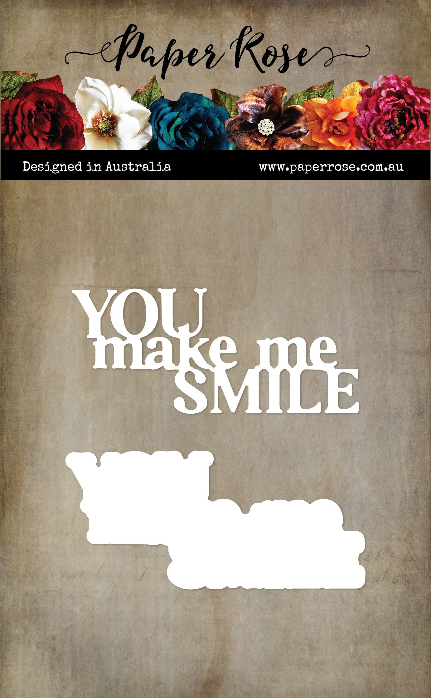You Make Me Smile Metal Cutting Die 33840