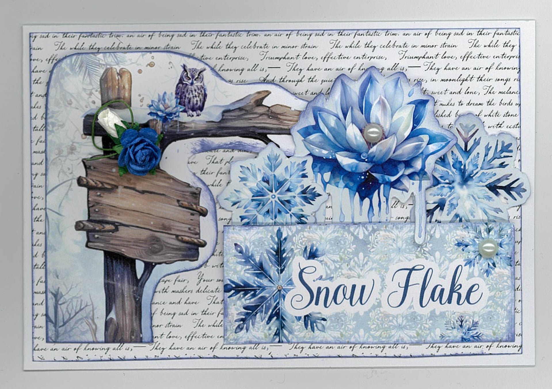 3Quarter Designs Winter Chronicles 6x4 Card Pack