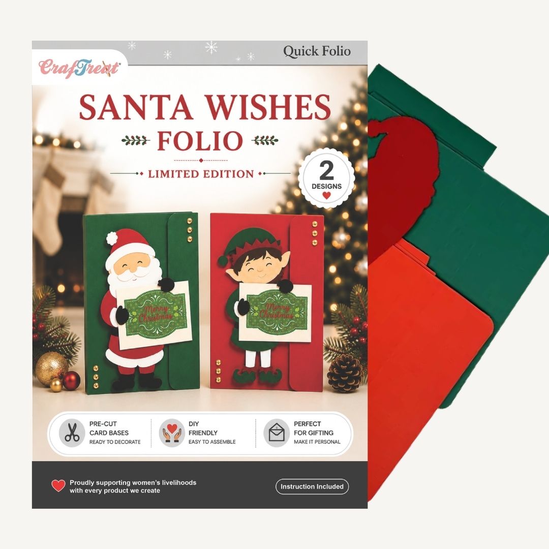 CrafTreat Quick Folio - Santa Wishes Folio *LIMITED EDITION