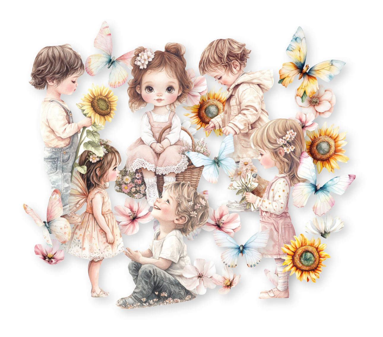 Dutch Doobadoo DDBD Collage Die-Cuts Happy Spring