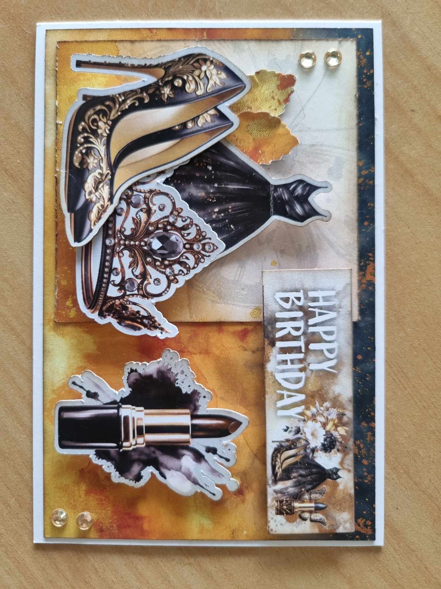 3Quarter Designs Golden Ebony 6x4 Card Pack