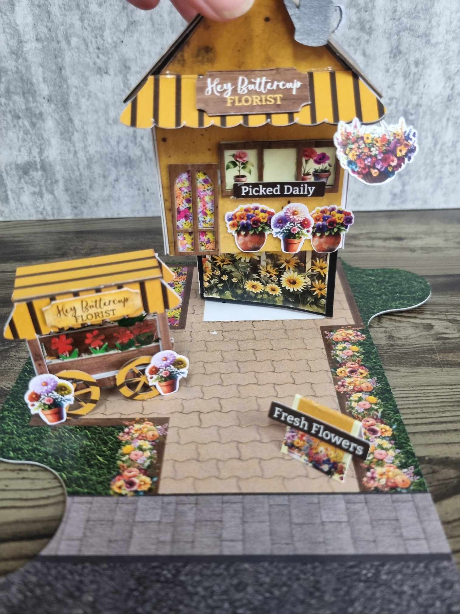 3Quarter Designs Lane Village - Hey Buttercup Florist