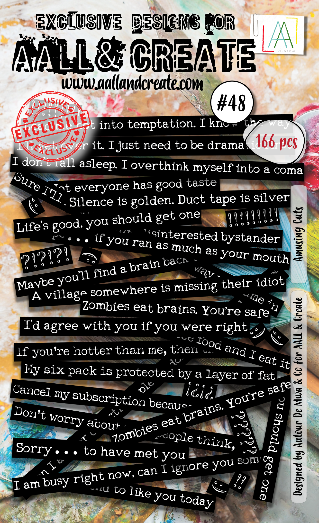 AALL and Create - Ephemera Die-Cuts - Amusing Cuts