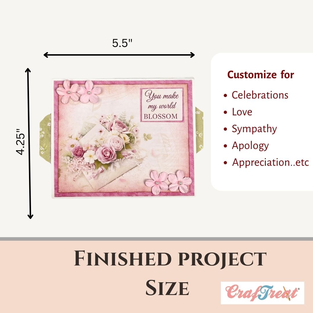 CrafTreat Card Blanks - Double Slider Card
