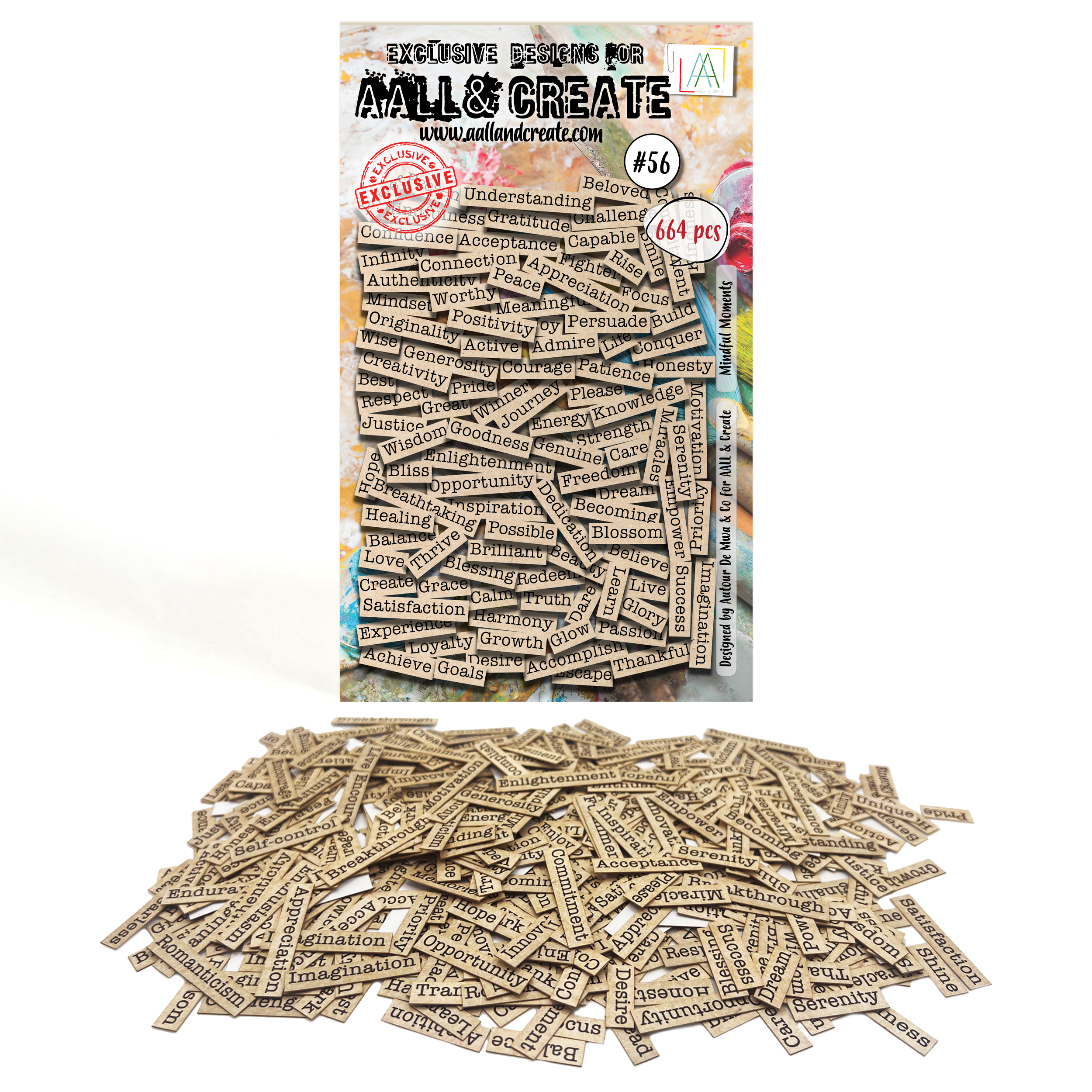 AALL and Create - Ephemera Die-Cuts - Mindful Moments