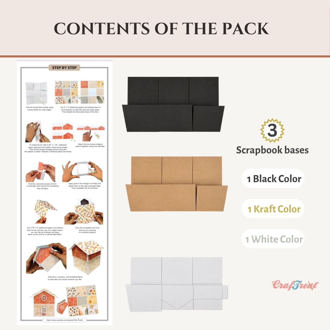 CrafTreat Quick Folio - House Explosion Box