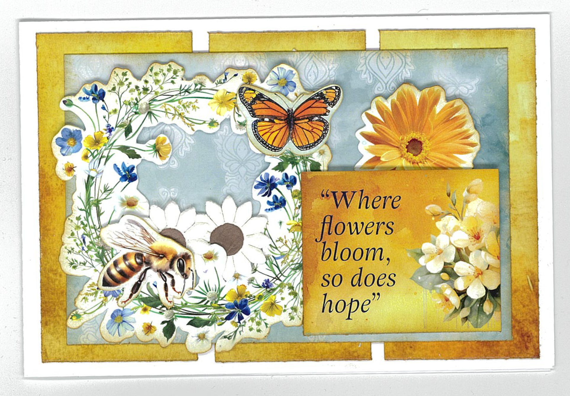 3Quarter Designs Honey Fields 6x4 Card Pack