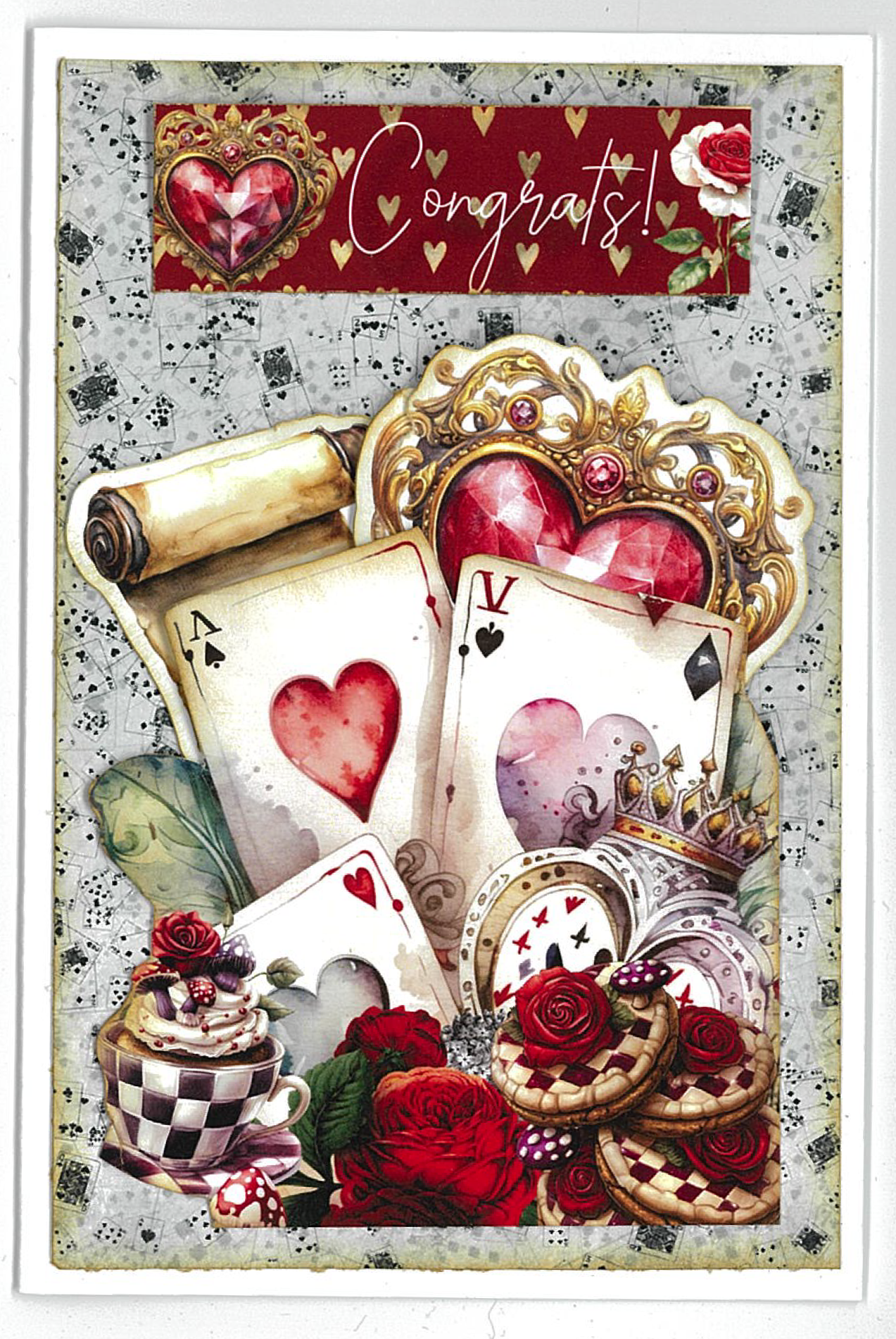 3Quarter Designs Red Queen 6x4 Card Pack