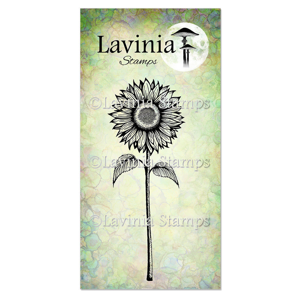 Lavinia Stamps - Open Sunflower Stamp