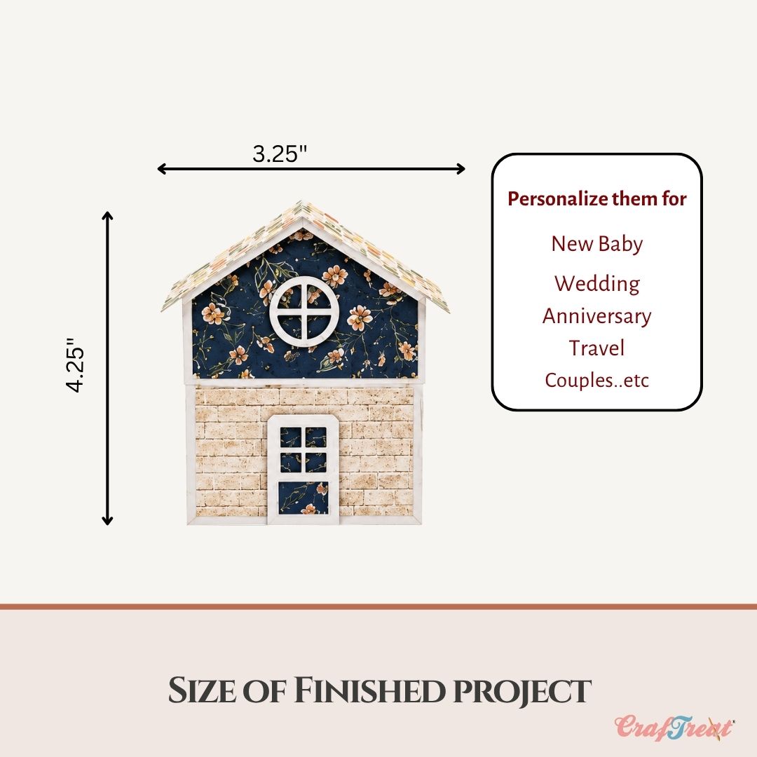 CrafTreat Quick Folio - House Explosion Box