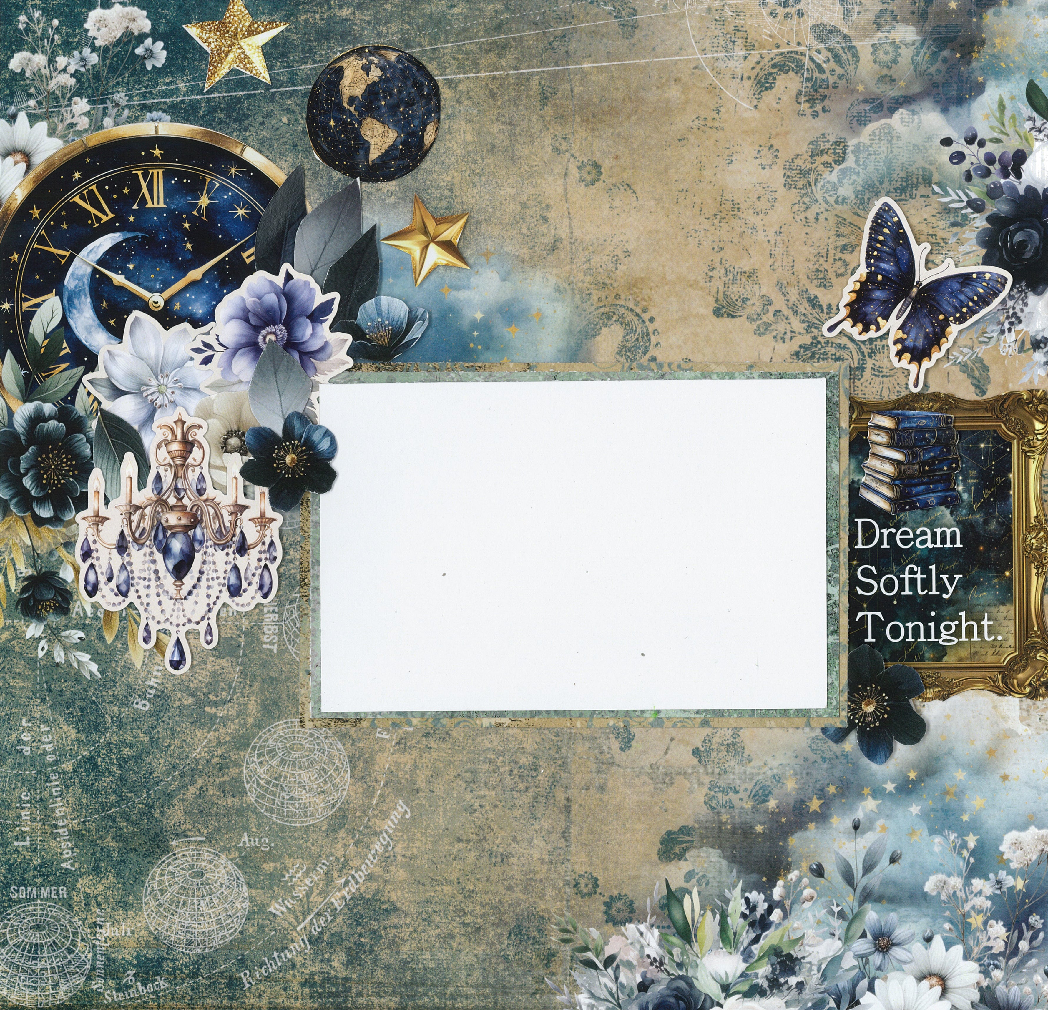 3Quarter Designs Lunar Horoscopes 12x12 Designer Paper & Diecuts Set