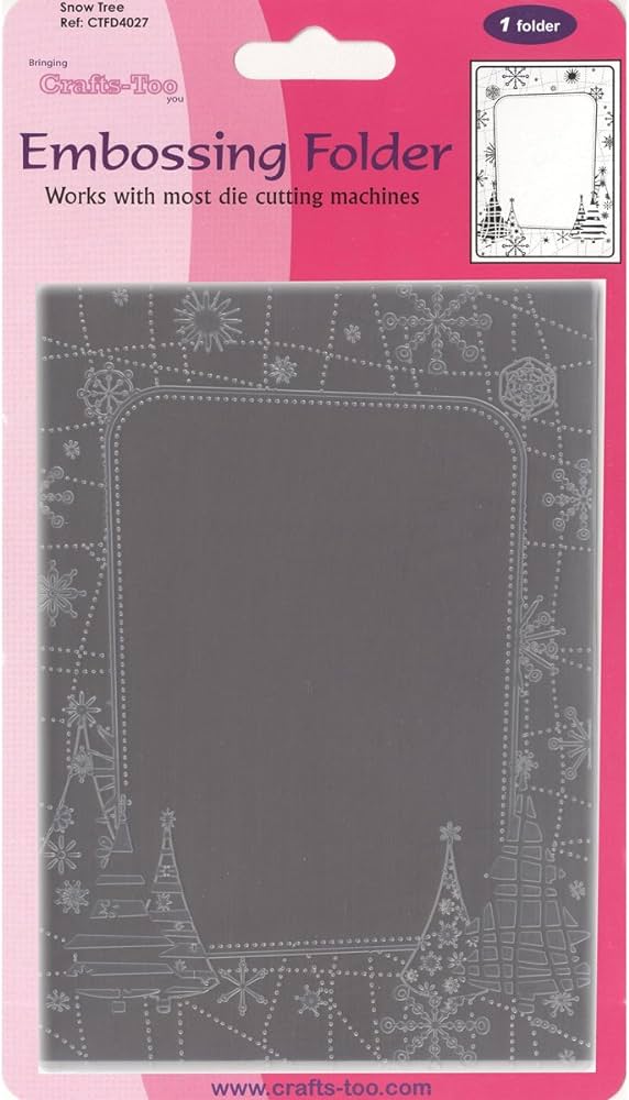 Embossing Folder - Snow Tree