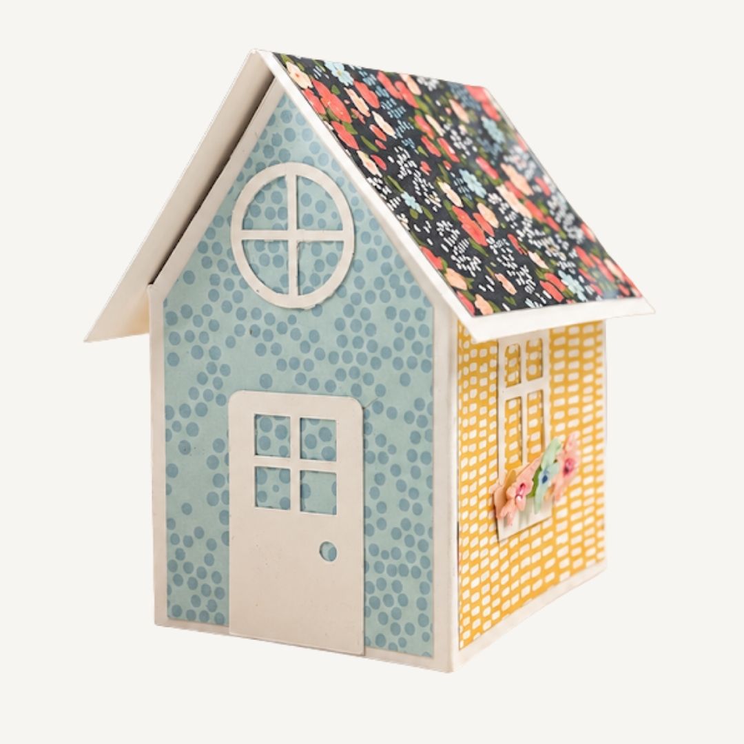 CrafTreat Card Blank - House Pop-up Card