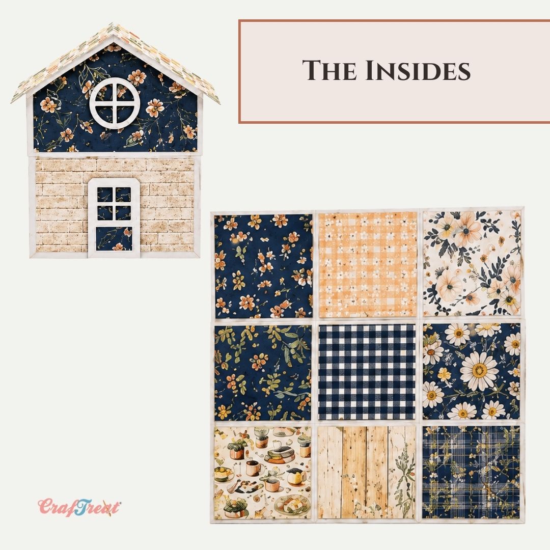 CrafTreat Quick Folio - House Explosion Box