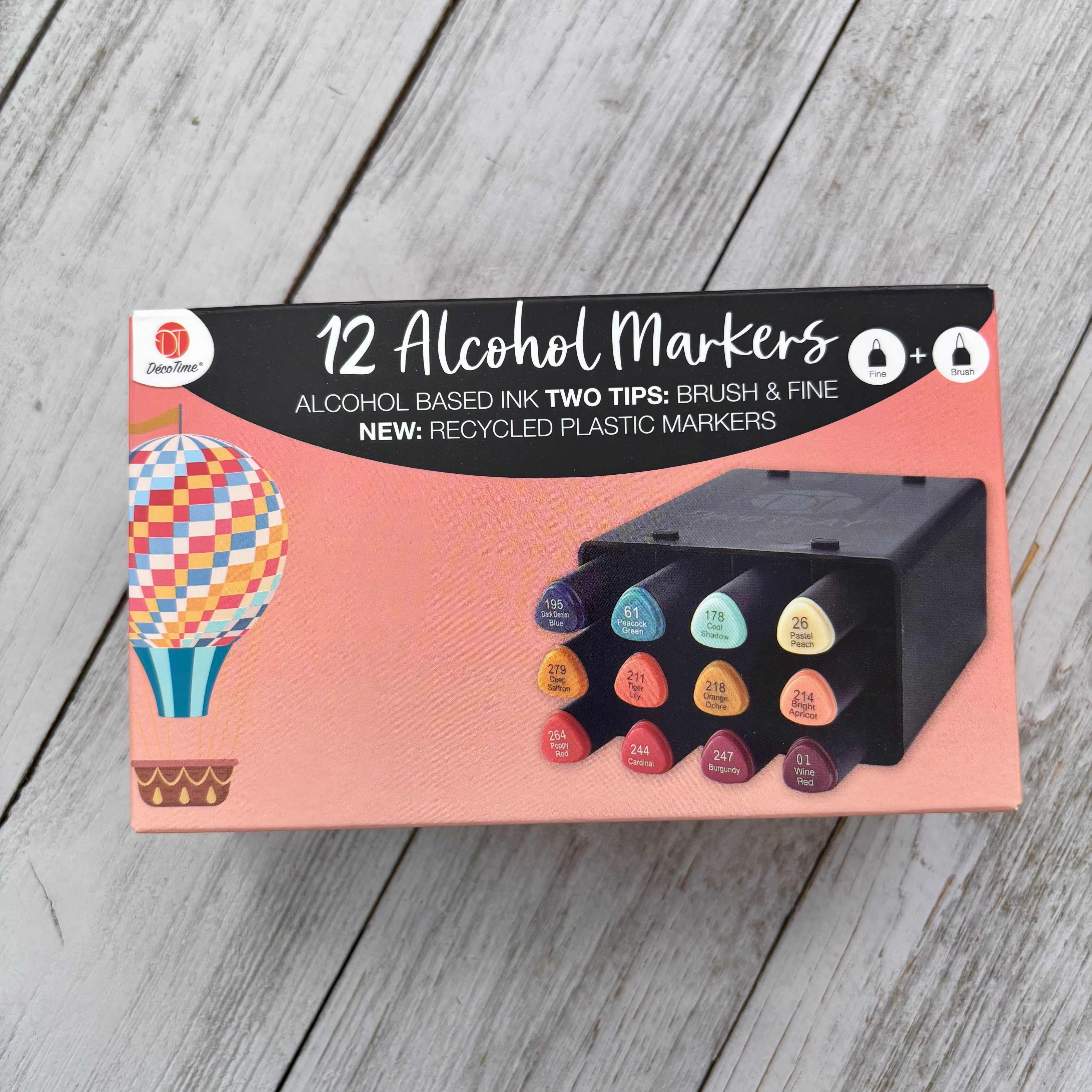 Deco Time Alcohol Markers - Vibrant Carnival