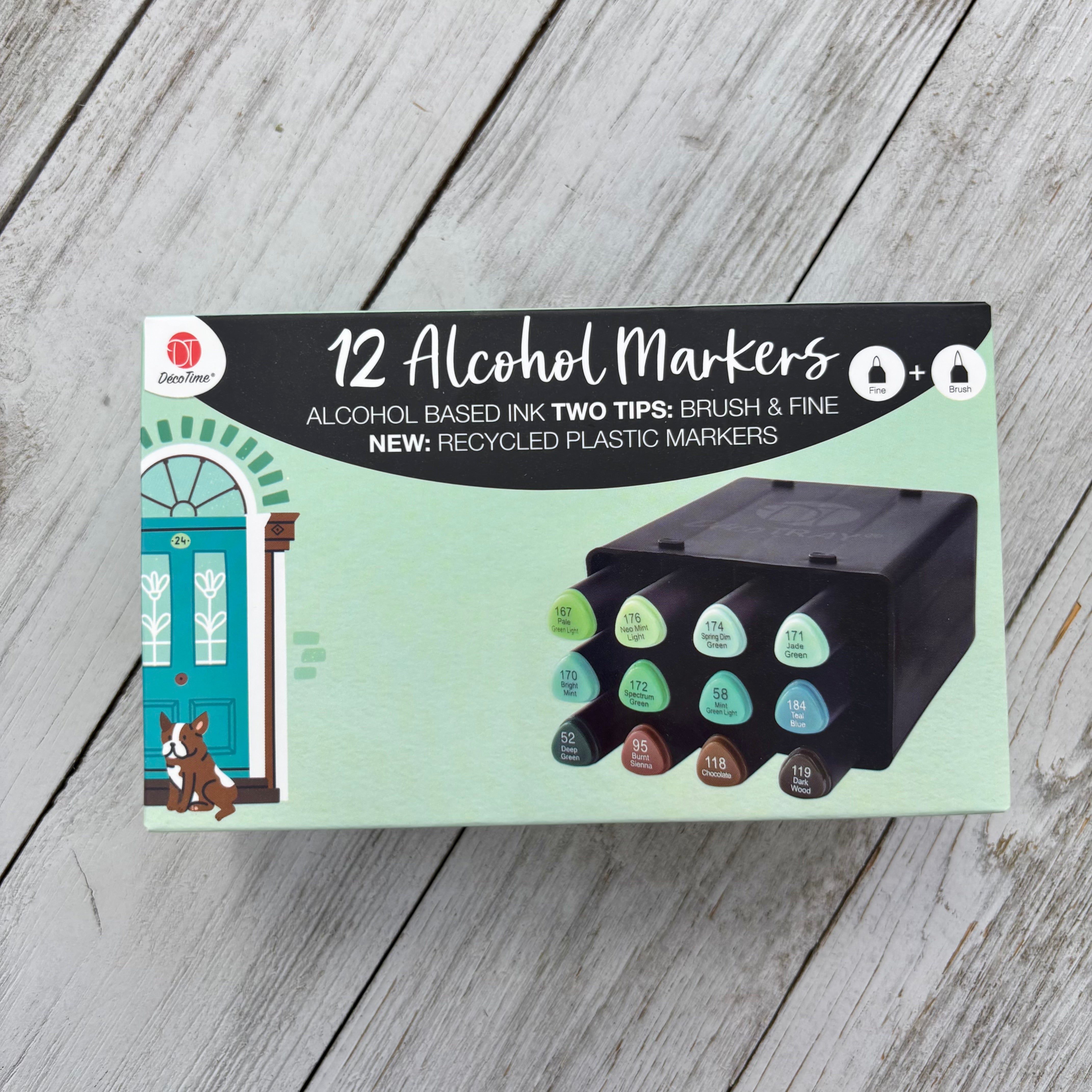 Deco Time Alcohol Markers - Forest Harmony