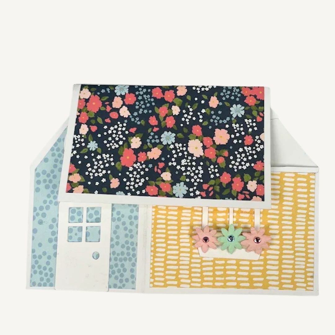 CrafTreat Card Blank - House Pop-up Card