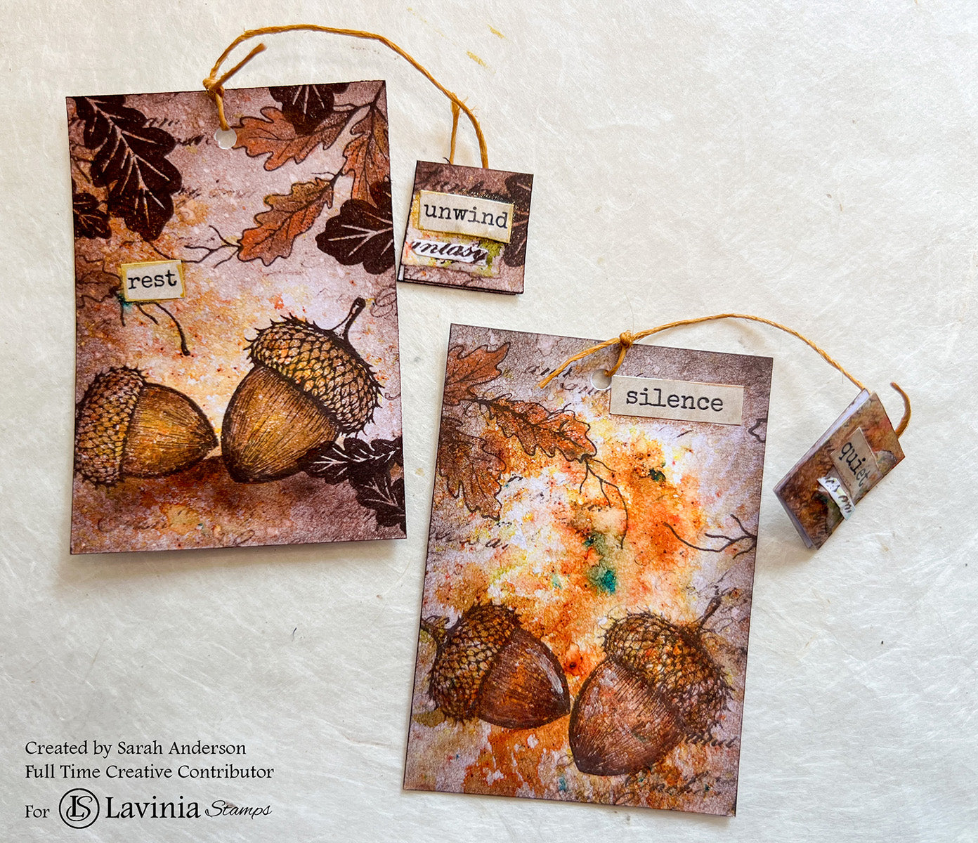 Lavinia Stamps - Acorns Stamp