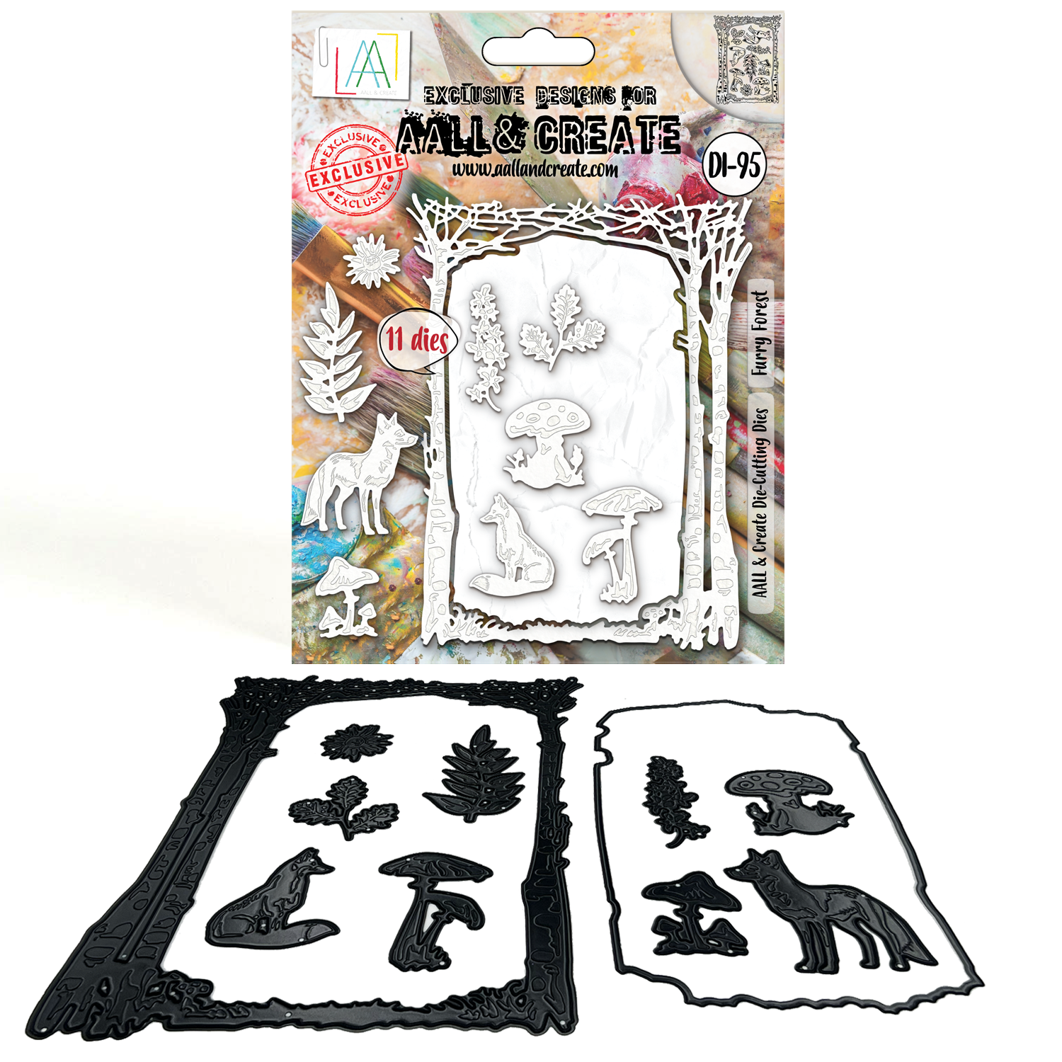 AALL and Create - Die-Cutting Die Set - Furry Forest