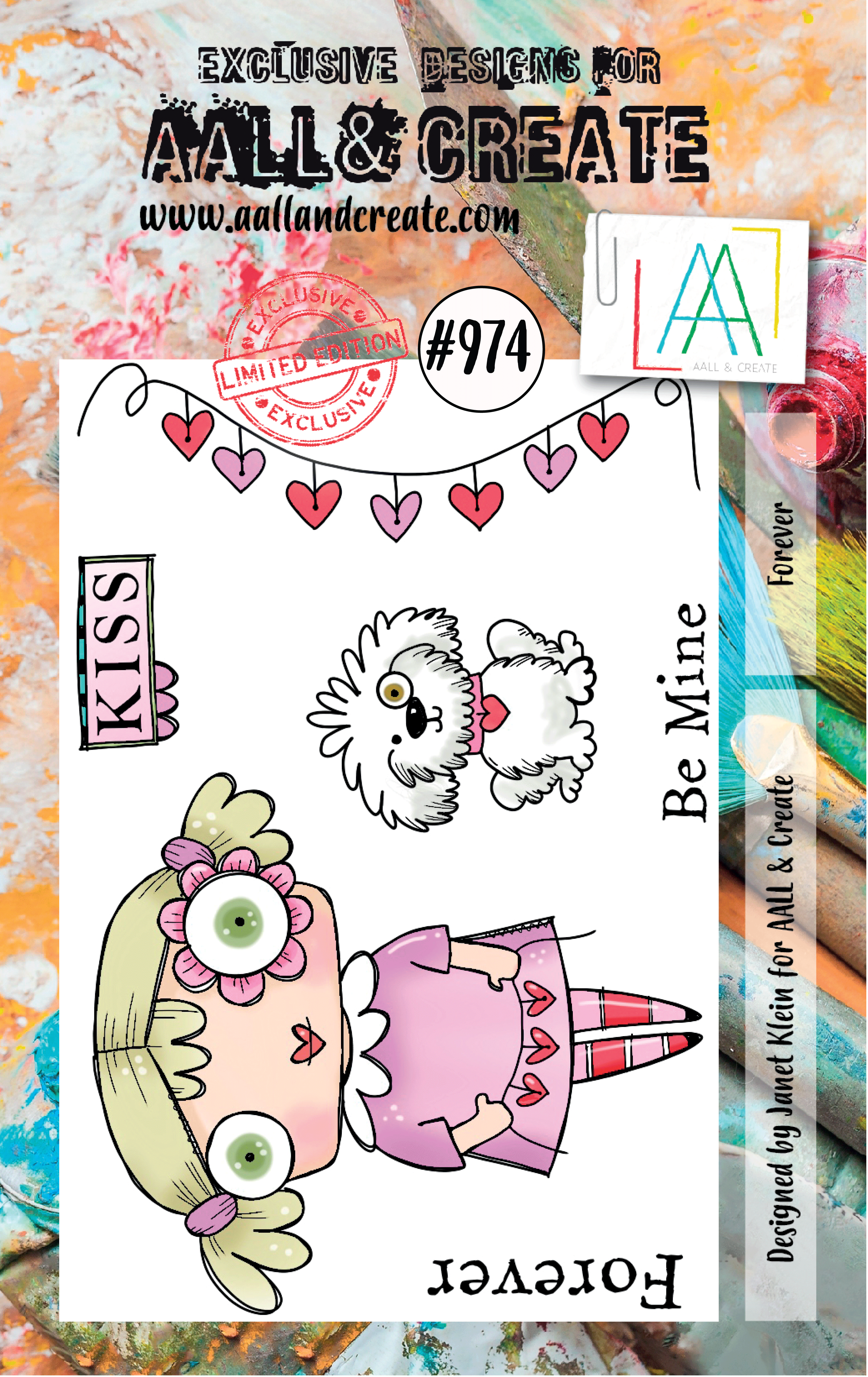AALL and Create Stamp Set - 974 - Forever